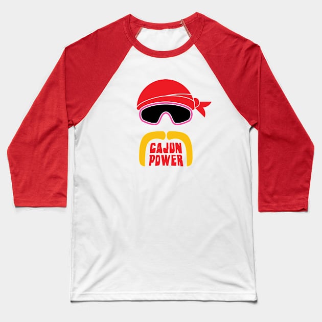 Cajun Power Baseball T-Shirt by yallcatchinunlimited